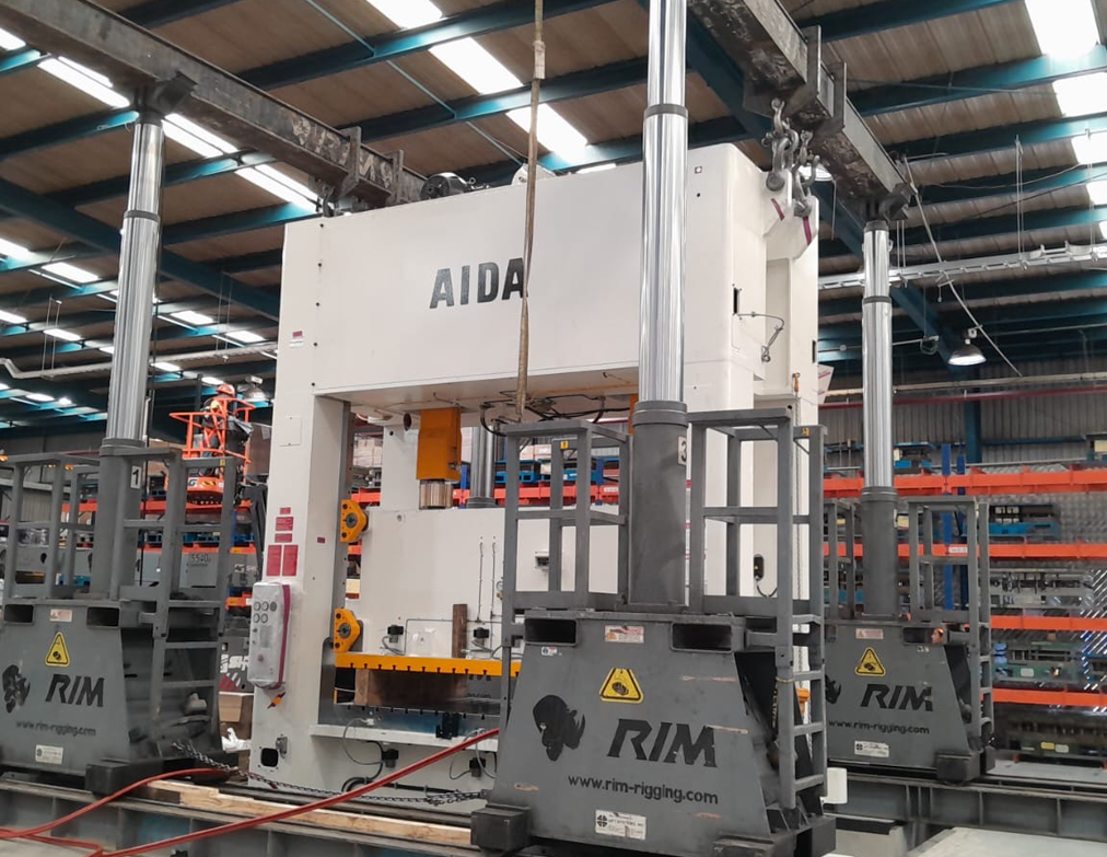 Gantry hidráulico 400 a 600 tons