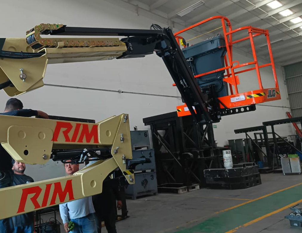 Plataforma articulada 45 fts.